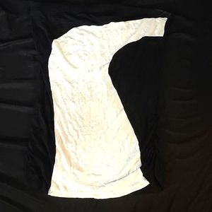 Black and white tube top